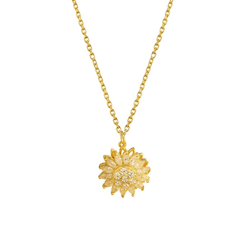 Collar Girasol Giratorio