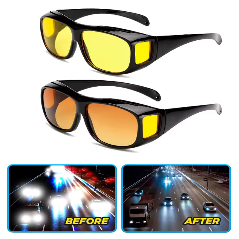 Pack 2x1 Lentes Para Conducir - Diurno y Nocturno