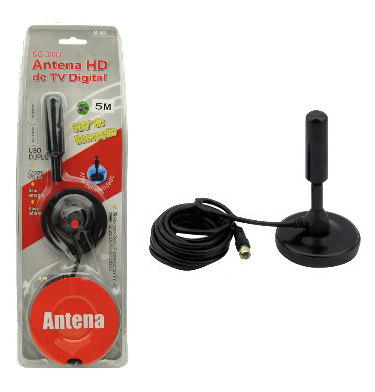 Antena HD de TV digital