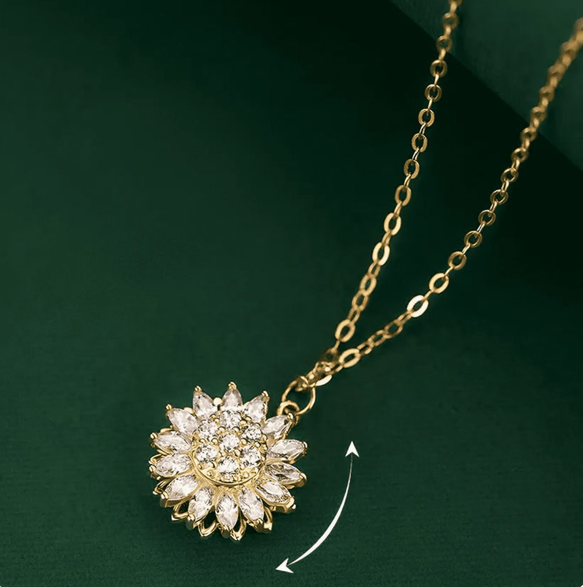 Collar Girasol Giratorio