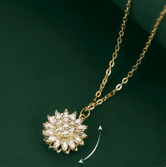 Collar Girasol Giratorio